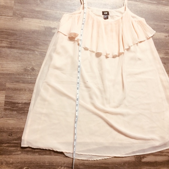 H&M beige strapped midi dress S - Picture 5 of 6